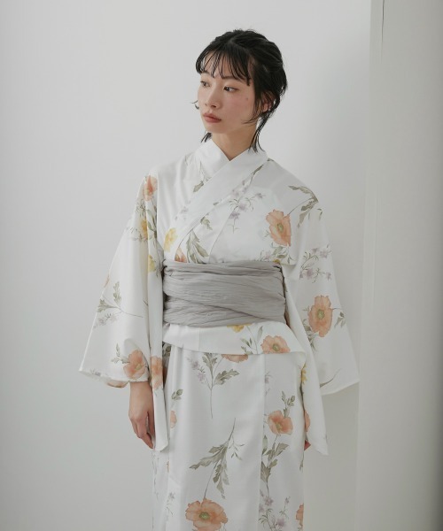 【はな】浴衣 Neina 浴衣 「浴衣」花柄ワンピース浴衣セット（上衣＋