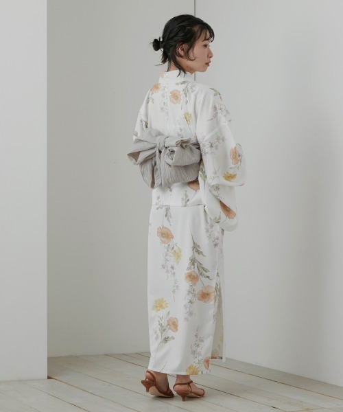 Neina 浴衣 「浴衣」花柄ワンピース浴衣セット（上衣＋