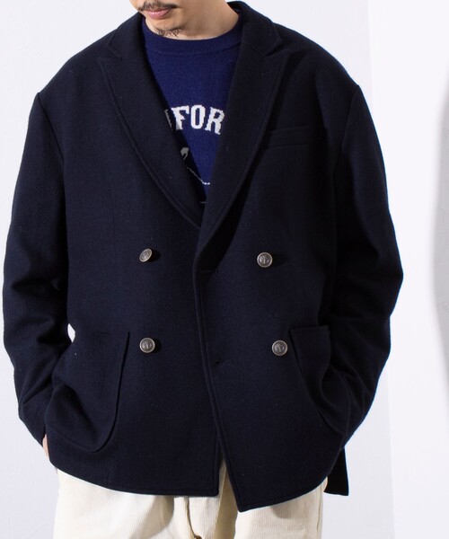 「GLOSTER」 テーラードジャケット S ライトグレー メンズ_画像3