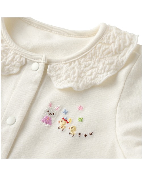 ミキハウス　タキシード風カバーオール　80cm　ロンパース MIKI HOUSE（ミキハウス） ベビー服 ロンパース セレモニー タキシード
