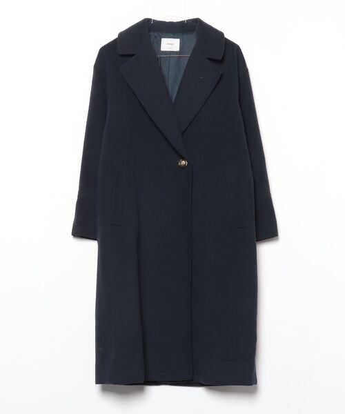 Discoat（ディスコート） チェスターコート FREE ネイビー レディース