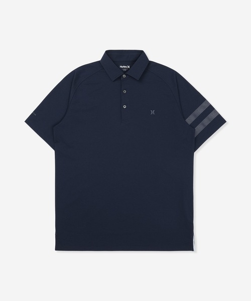 【新品】 HurleyGolf Phantomネイビー ポロシャツ L Hurley ポロシャツ 「Hurley/ハーレー」ファントムポロシャツ