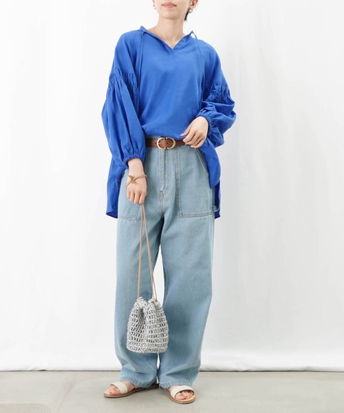 LADY LUCK LUCA ブラウス シャツ LC/LLL リネンスキッパー