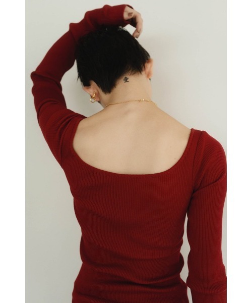 Knuth Marf（クヌースマーフ） ニット セーター cup in boat neck knit