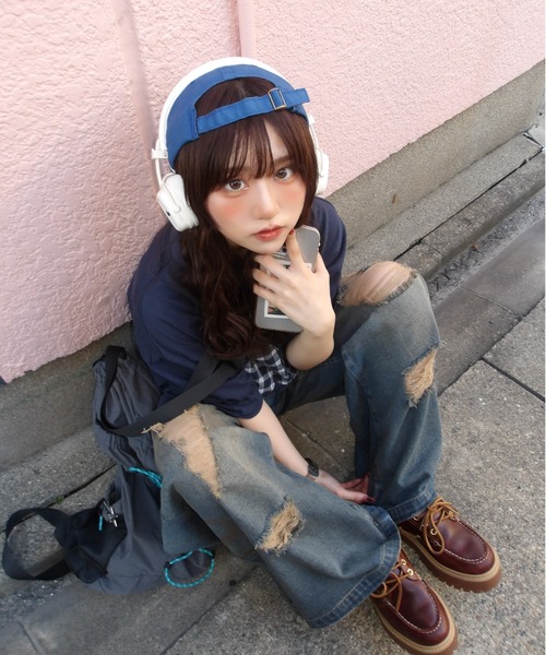 WudgeBoy（ワッジボーイ） ジーンズ damage print denim メンズ