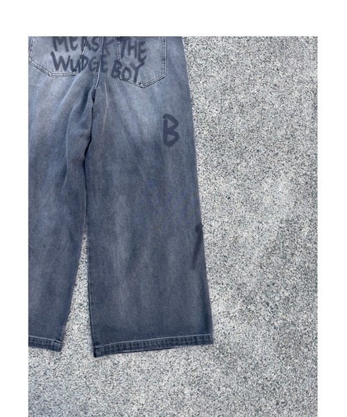 WudgeBoy（ワッジボーイ） ジーンズ damage print denim メンズ