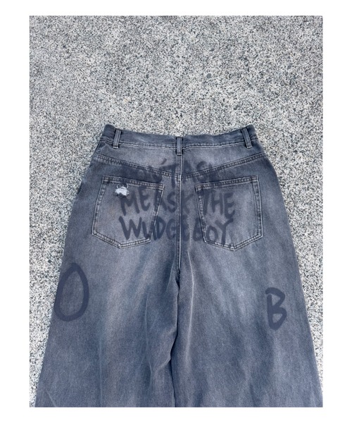 WudgeBoy（ワッジボーイ） ジーンズ damage print denim メンズ