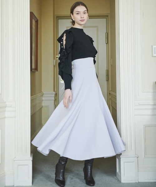 「AND COUTURE」 長袖ニット MEDIUM オフホワイト レディース_画像3