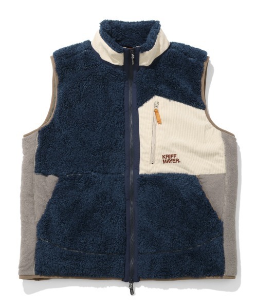KRIFF MAYER（クリフメイヤー） ベスト ジレ シャギーボアベスト