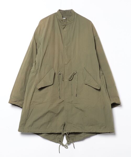 MONO-MART（モノマート） モッズコート M オリーブ メンズ : ZOZOTOWN