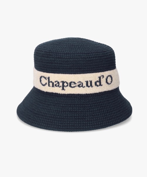 Chapeau d' O シャポードオー　ハット Chapeau d' O StrawBraid Casablanca | 57.5cm(75) BLACK (01