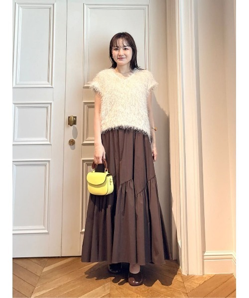allureville ニット セーター ドライシャギープルオーバー