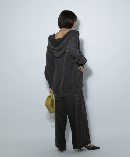 市川ページ PAGEBOY パーカー クラフトスウェットWZIPパーカー レディース