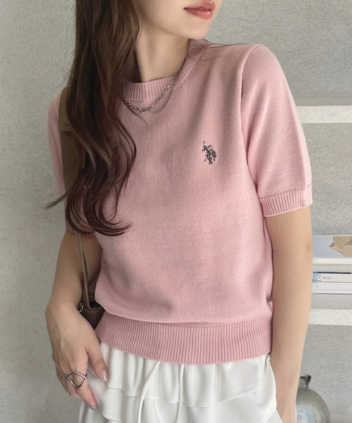 U.S. POLO ASSN.(ユーエスポロアッスン) ニット セーター 「U.S. U.S. POLO ASSN.(ユーエスポロアッスン) ニット セーター 「U.S.