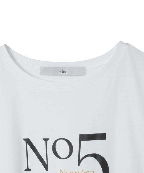 TIARA(ティアラ) ドルマンロゴTシャツ Tiara（ティアラ） tシャツ 半袖 NO.5ドルマンTシャツ レディース