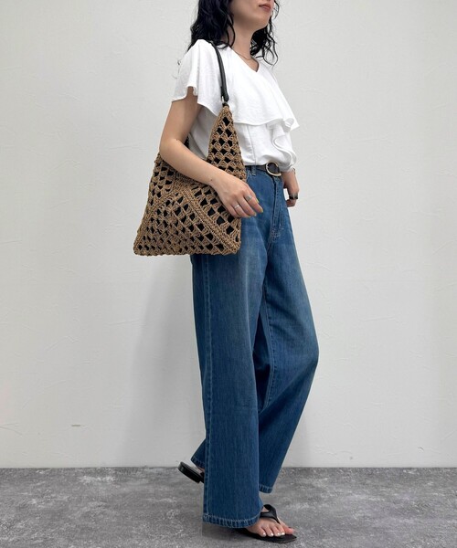 「fredy emue」 かごバッグ FREE ブラック レディース_画像2