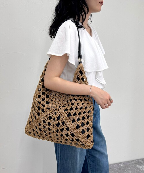 「fredy emue」 かごバッグ FREE ブラック レディース_画像4