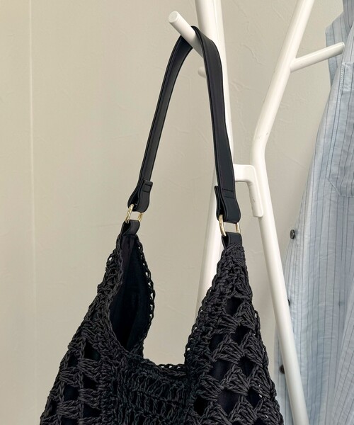 「fredy emue」 かごバッグ FREE ブラック レディース_画像7
