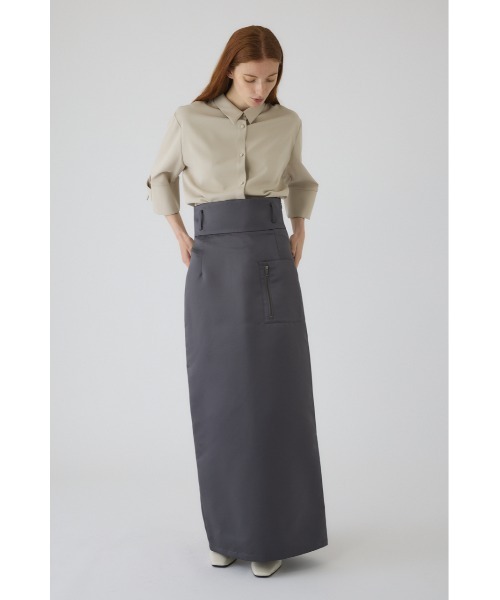 RIM.ARK ロング スカート 入学式 Zip pocket SK ジップ ポケット