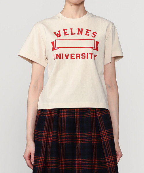 INSCRIRE（アンスクリア）の「【INSCRIRE &frasl;アンスクリア】Mesh Raglan INSCRIRE(アンスクリア) &frasl; ロングスカート&frasl;36&frasl;デニム&frasl;アイボリー&frasl;20SS