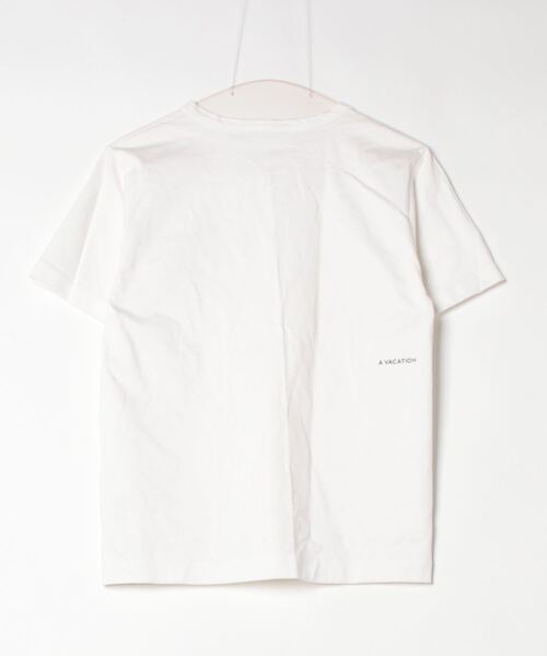 「A VACATION」 半袖Tシャツ - ホワイト レディース_画像2