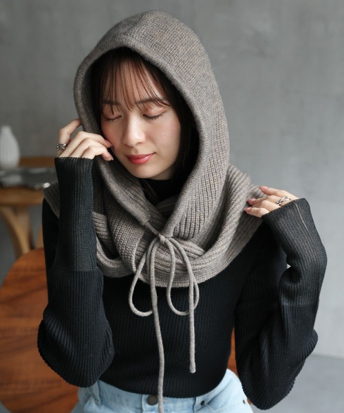 sakishimatokyo ニット帽 ニットキャップ バラクラバ /フライト