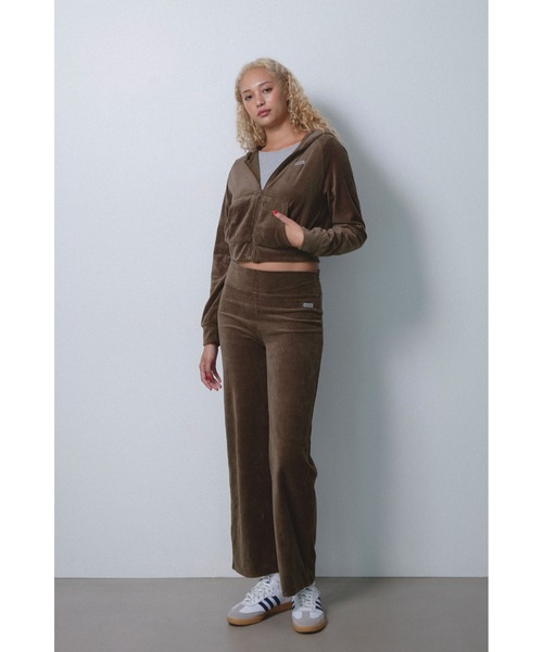 ALEXIA STAM パンツ Wellness Velour Pants /ウェルネス ベロアパンツ