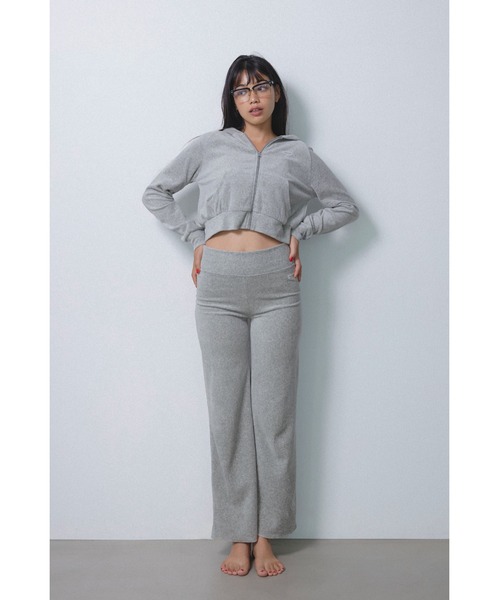 ALEXIA STAM（アリシアスタン） パンツ Wellness Velour Pants