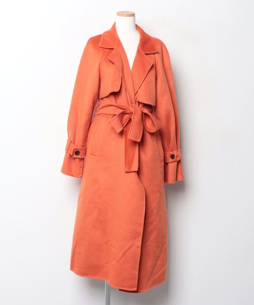 SNIDEL（スナイデル） コート 0 オレンジ レディース : ZOZOTOWN Yahoo