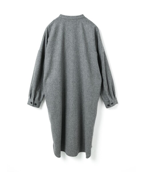 mizuiroind（ミズイロインド） ワンピース スタンドカラーシャツ