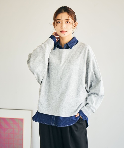 studio CLIP（スタディオクリップ） ニット セーター 12ゲージウール