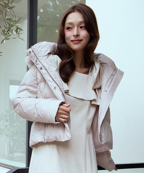 AND COUTURE（アンドクチュール） ダウンコート ダウンジャケット FOX