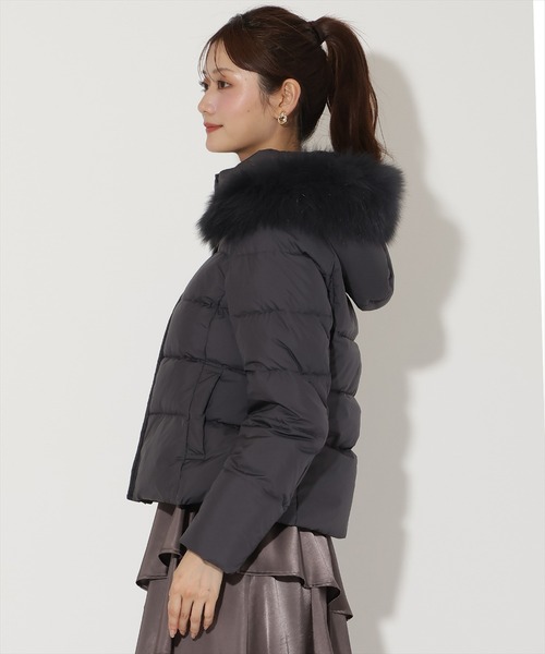 AND COUTURE（アンドクチュール） ダウンコート ダウンジャケット FOX