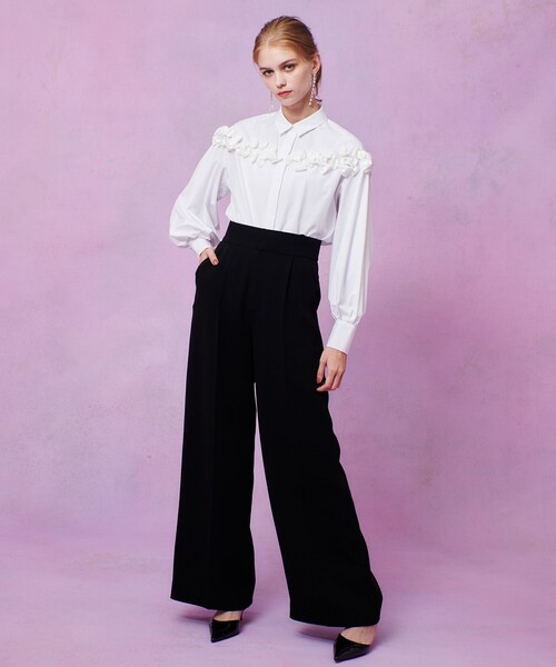 LOULOU WILLOUGHBY（ルルウィルビー） ブラウス シャツ 「LOULOU