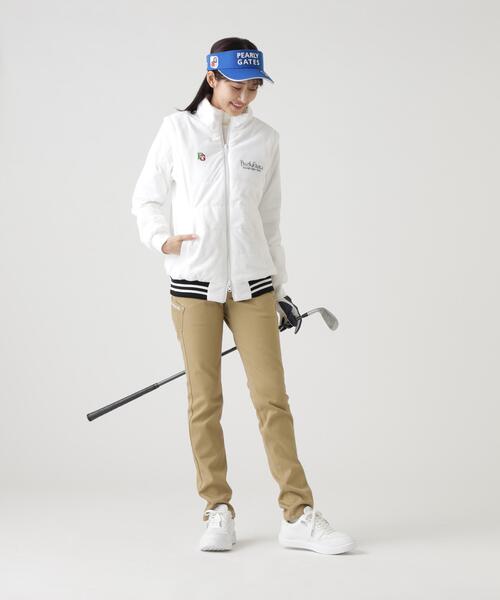 ⭐︎値引⭐︎最終⭐︎新品未使用PEARLY GATES ベージュ スリムフィットパンツ PEARLY GATES（パーリーゲイツ） パンツ 「PEARLY GATES」ストレッチ