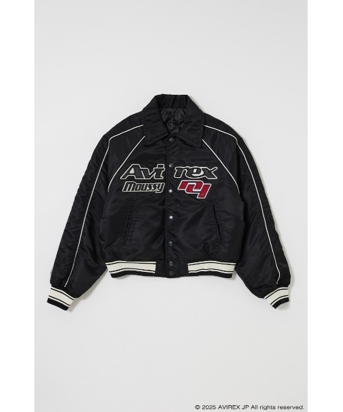 コート アウター AVIREX VARSITY  ジャケット レディースの画像