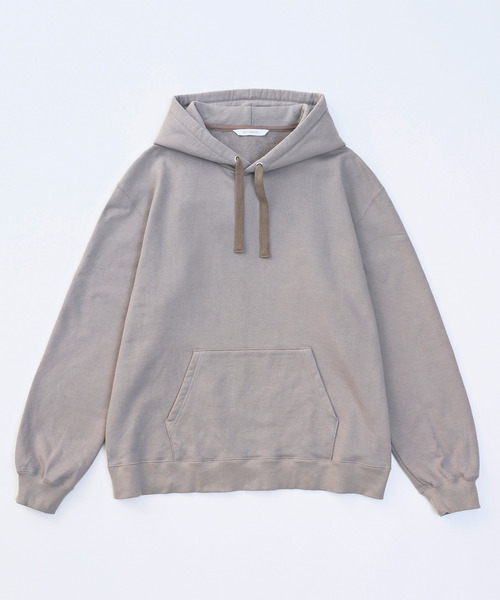 「VICTIM」 プルオーバーパーカー MEDIUM グレイッシュベージュ メンズ_画像2