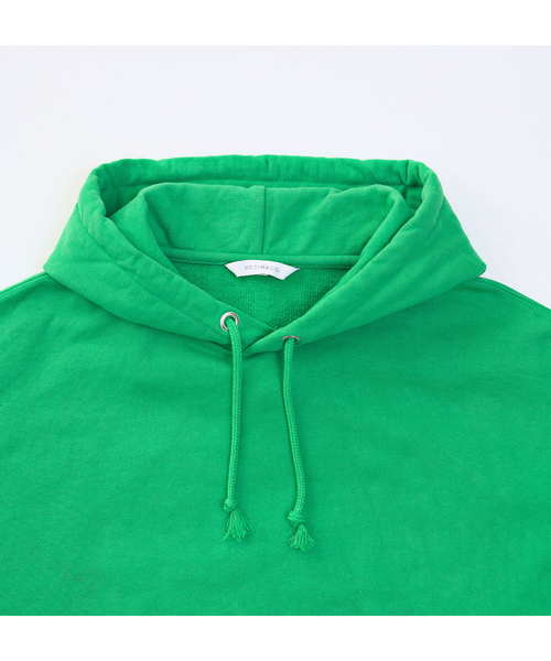 「VICTIM」 プルオーバーパーカー MEDIUM グレイッシュベージュ メンズ_画像5