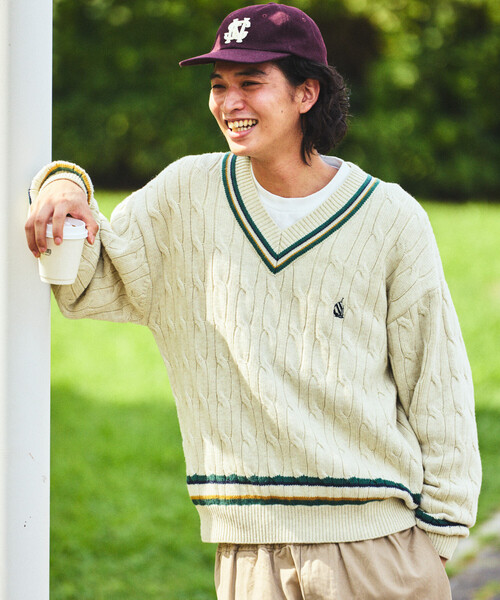 NAUTICA（ノーティカ） セーター ニット ヴィンテージライク ケーブル