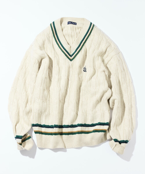 NAUTICA（ノーティカ） セーター ニット ヴィンテージライク ケーブル