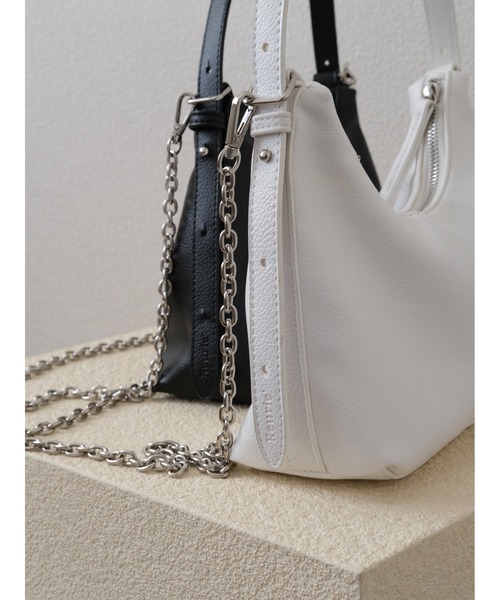 「Reurie'」 メッセンジャーバッグ FREE ホワイト レディース_画像3