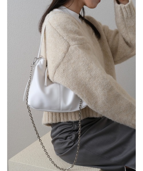 「Reurie'」 メッセンジャーバッグ FREE ホワイト レディース_画像6