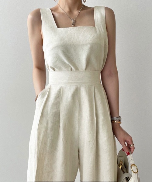 「Chaco closet」 セットアップ FREE グレー レディース_画像4