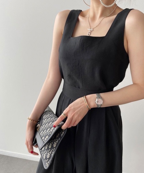 「Chaco closet」 セットアップ FREE グレー レディース_画像7