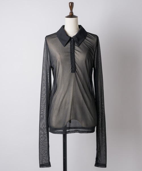 「LA BELLE ETUDE」 長袖カットソー FREE ブラック レディース_画像2