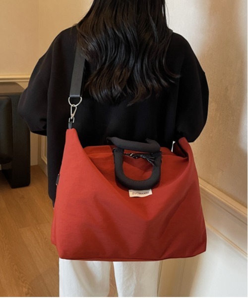 FREE STYLISTS ショルダーバッグ バッグ Y2K ボストンバッグ 旅行 大