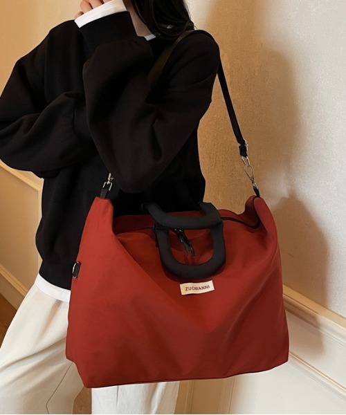 FREE STYLISTS ショルダーバッグ バッグ Y2K ボストンバッグ 旅行 大