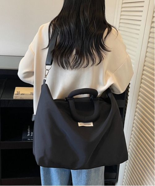 FREE STYLISTS ショルダーバッグ バッグ Y2K ボストンバッグ 旅行 大