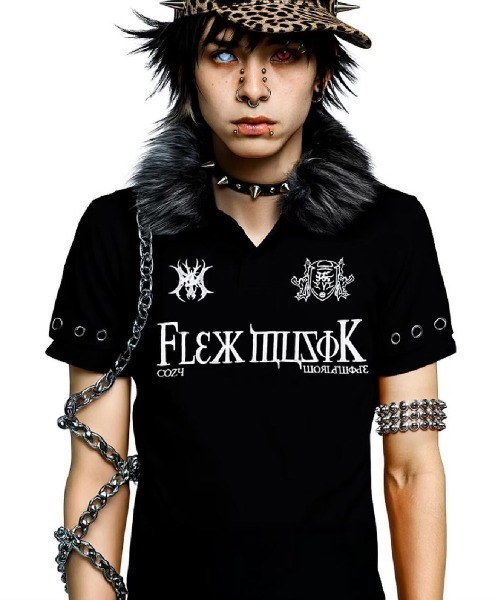 Cozy worldwide ファーポロシャツ COZY WORLDWIDE ポロシャツ 「Cozy world Wide」”BBY TECHBOI” FUR