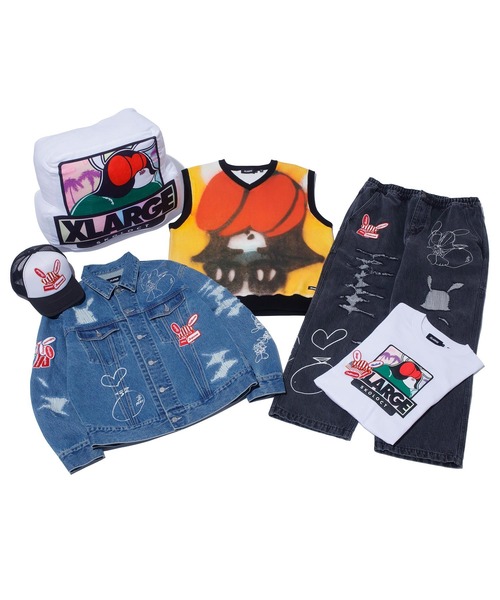 「XLARGE」 半袖Tシャツ X-LARGE ホワイト メンズ_画像7
